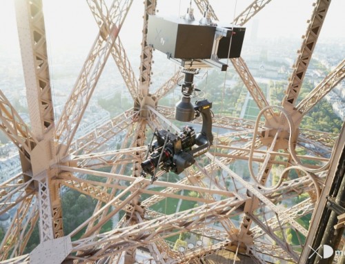 X fly 1D vertical dans la Tour Eiffel