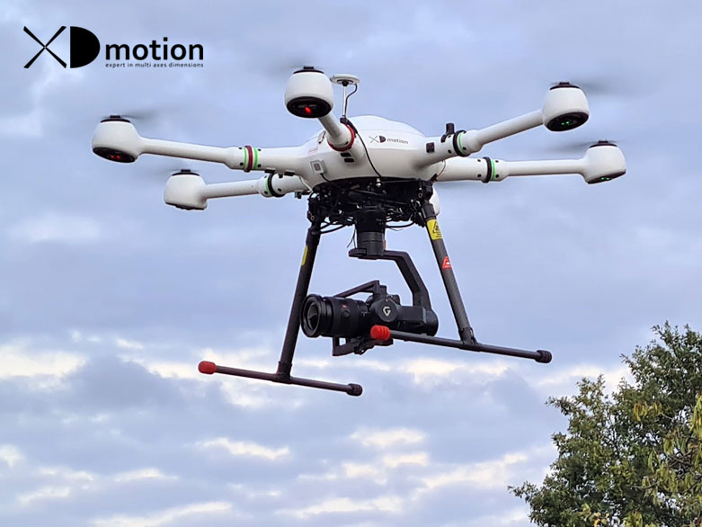 Hexacam Drone Camera detail XD motion