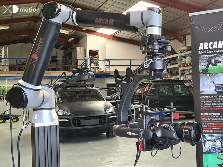 Arcam Robot with Canon Rialto VR